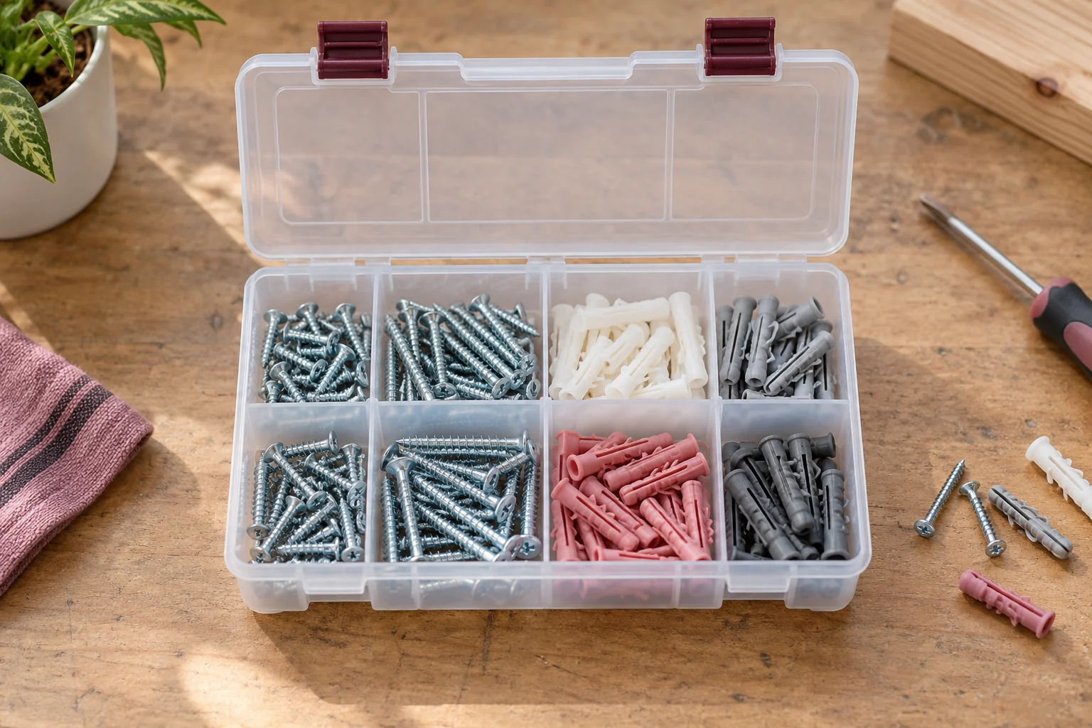 Interior fastening kit