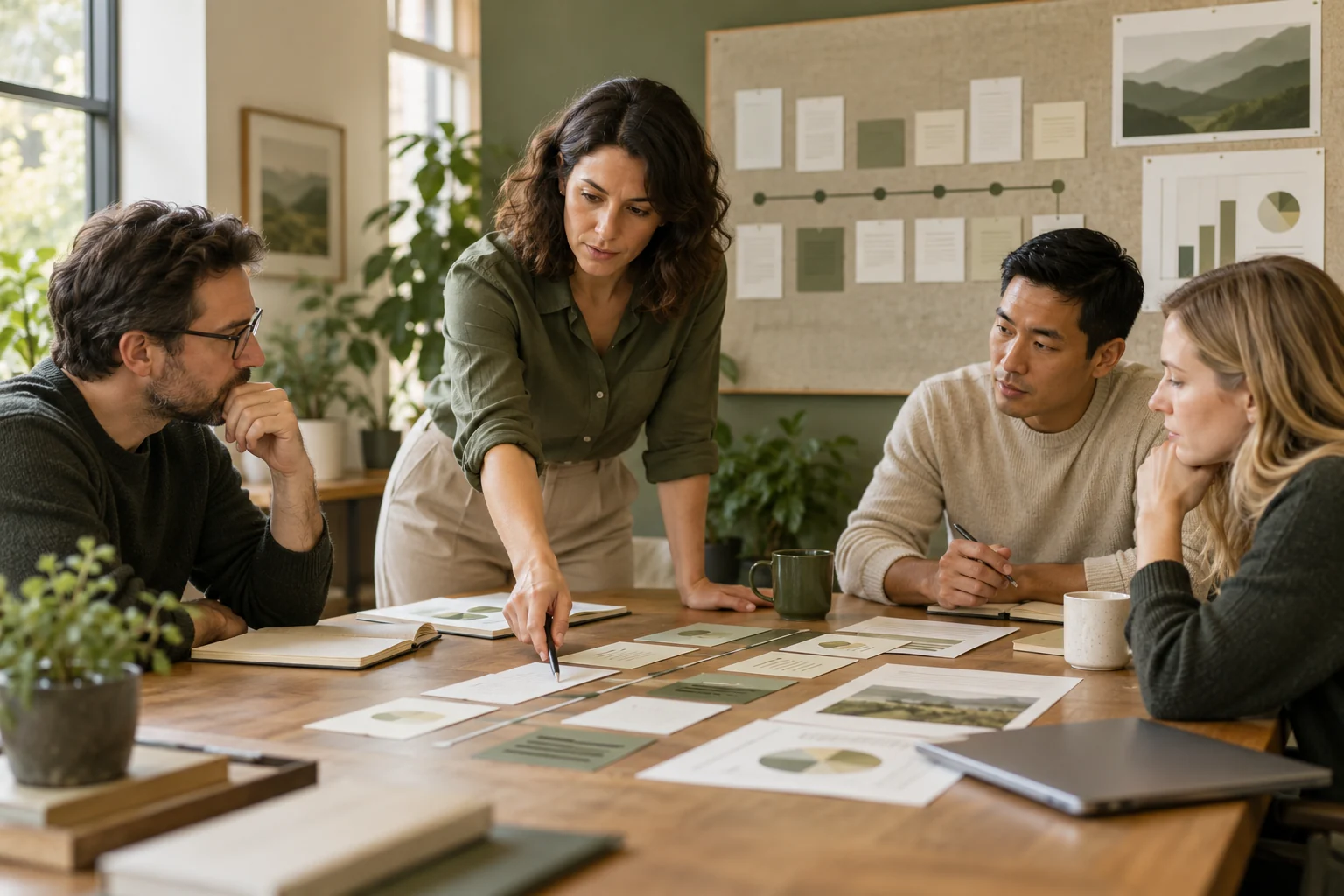 Small-team quarterly plan