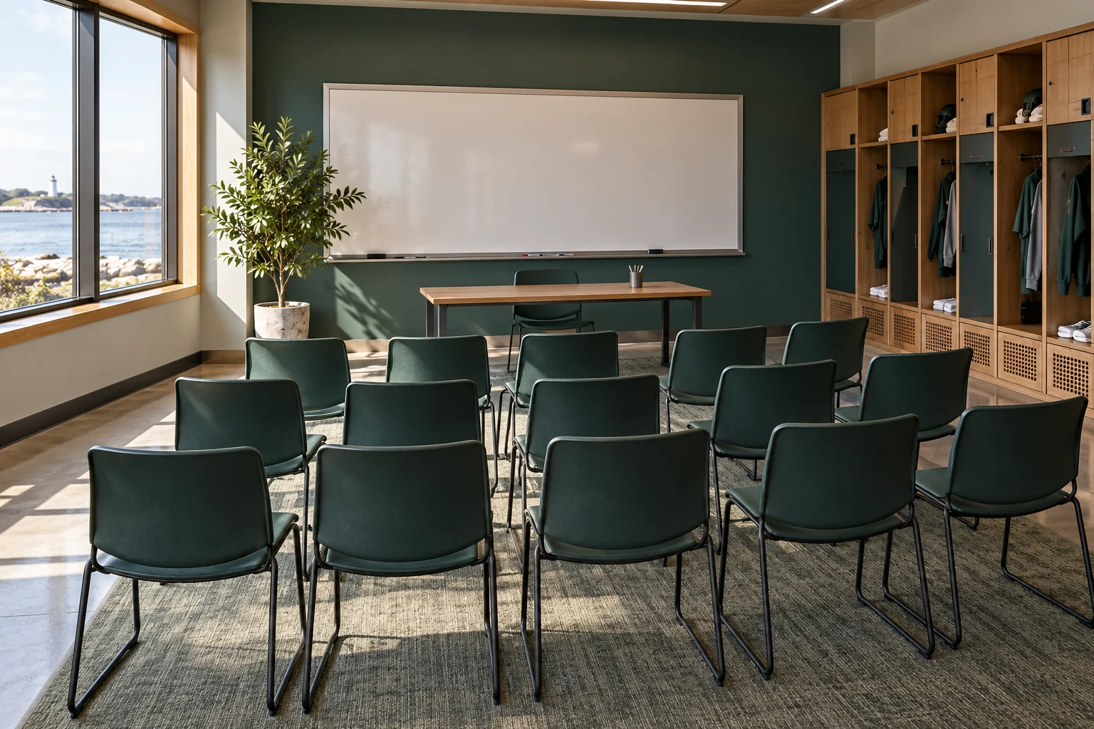 Team briefing room