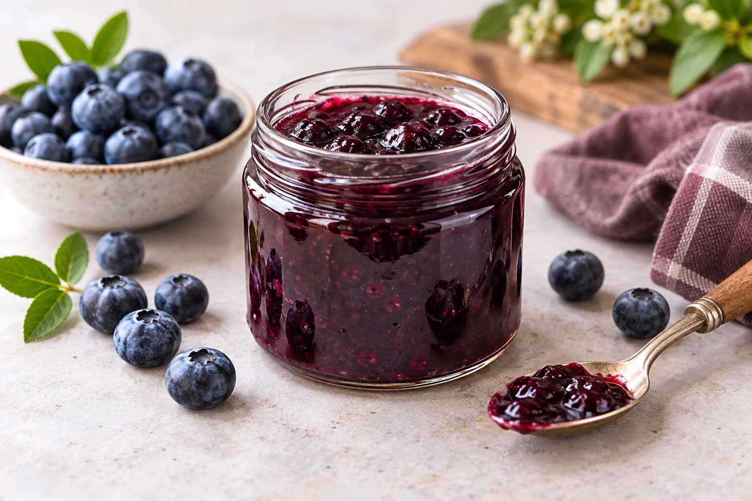 Blueberry preserve case
