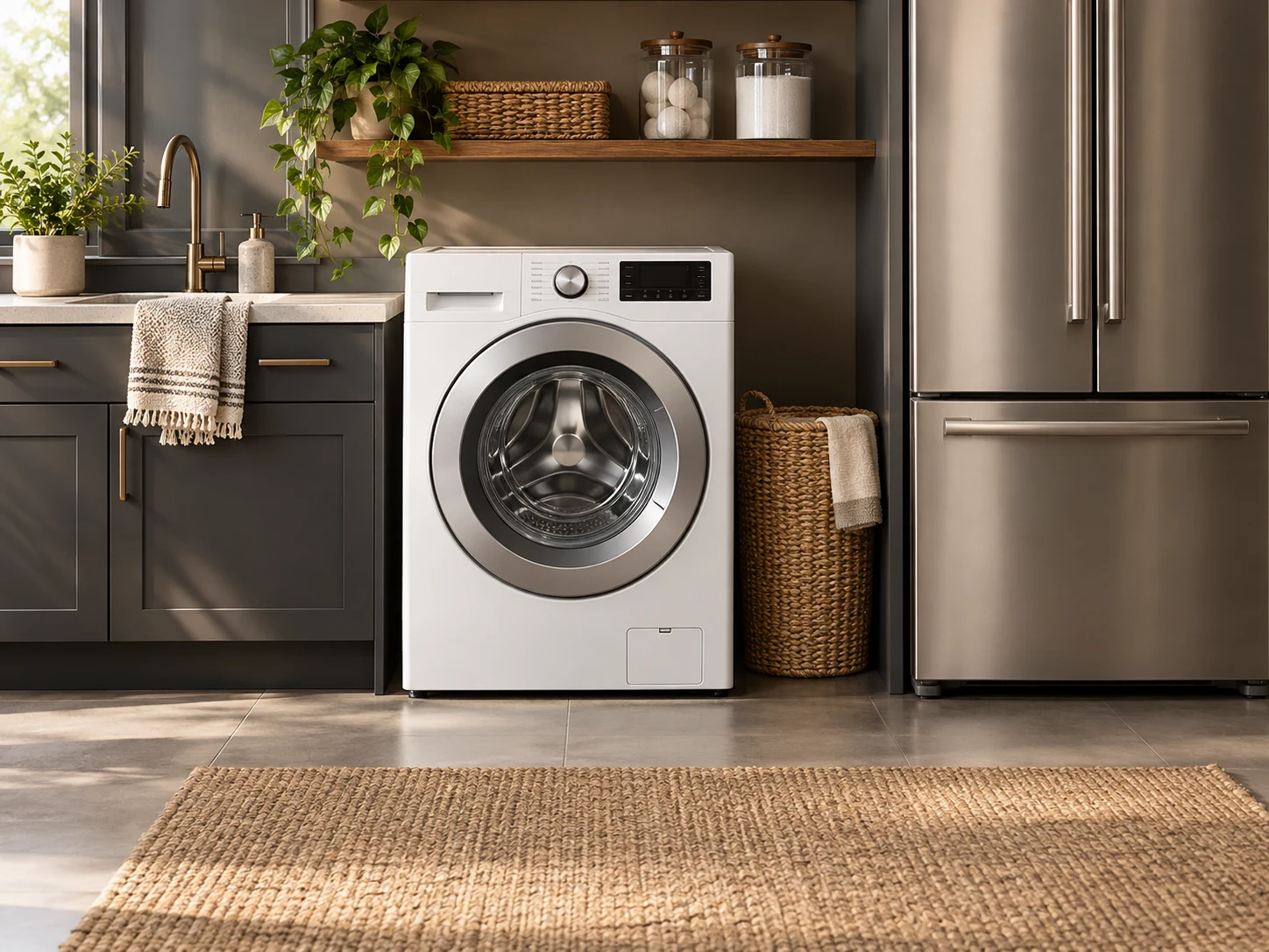 Front-load washer