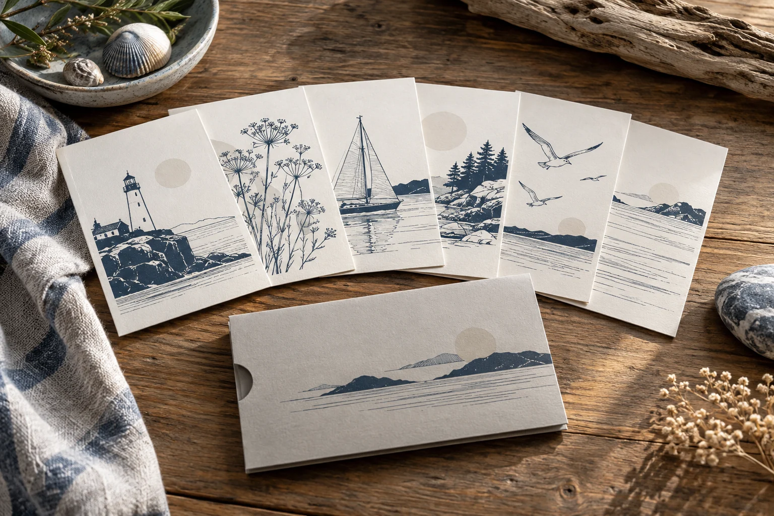 Art postcard collection
