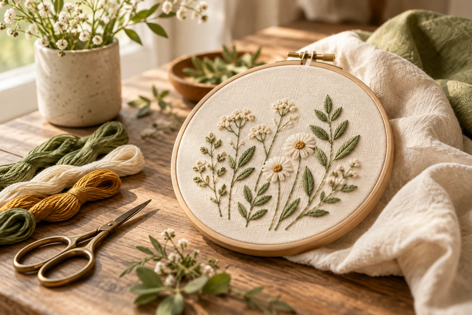 Beginner embroidery kit