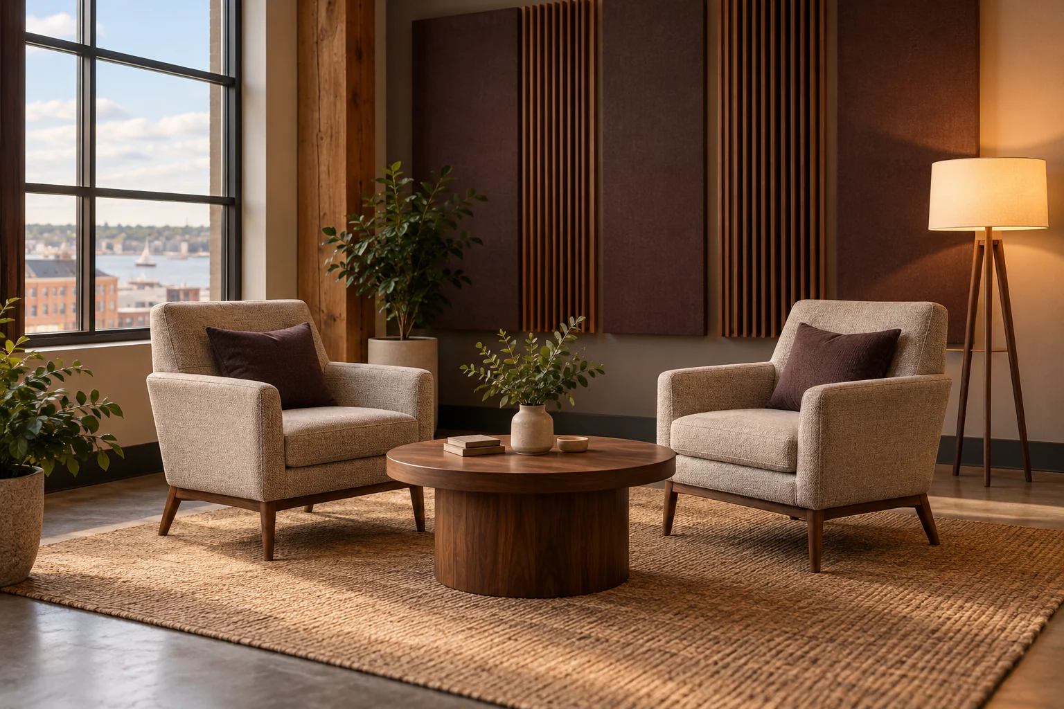 Interview lounge set