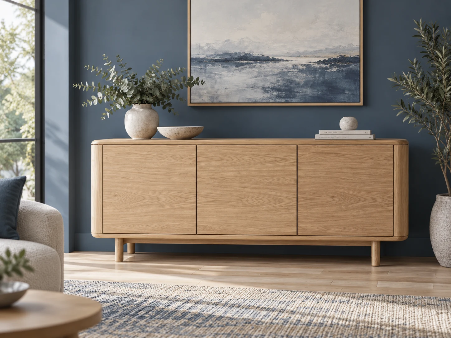 Oak sideboard