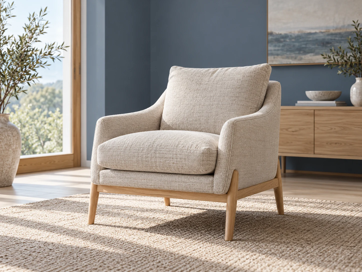 Reading armchair