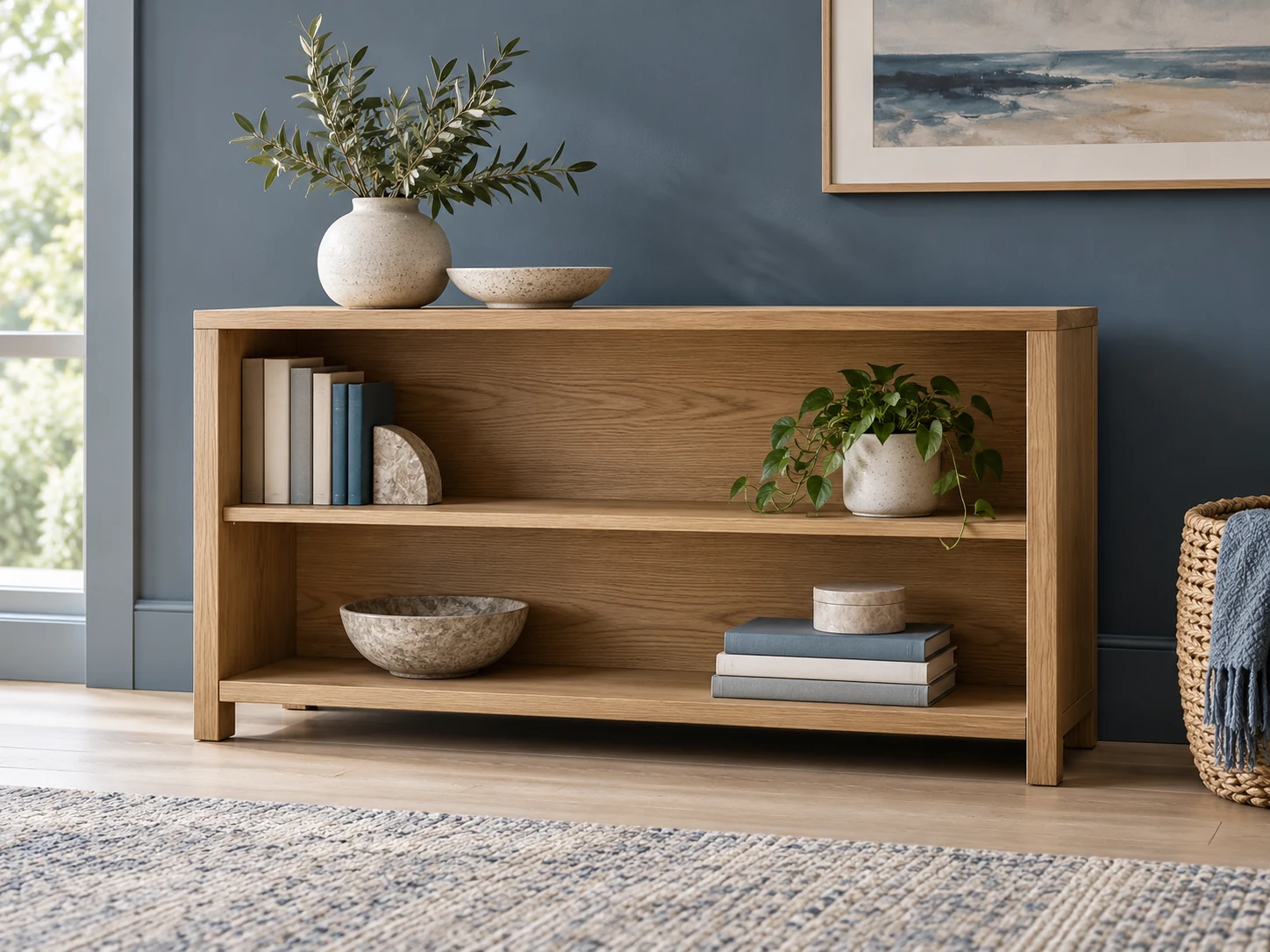 Low bookcase