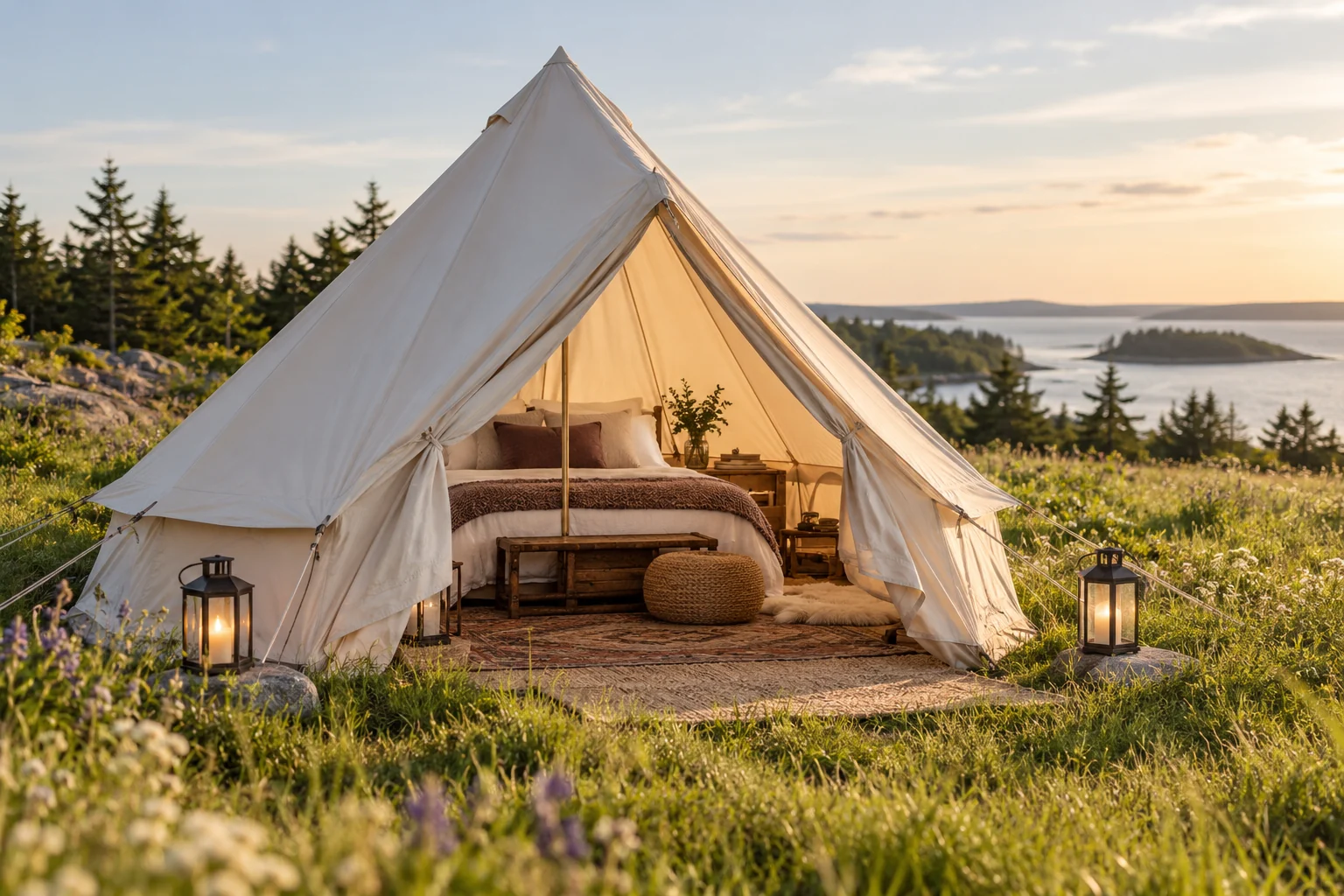 Meadow canvas tent