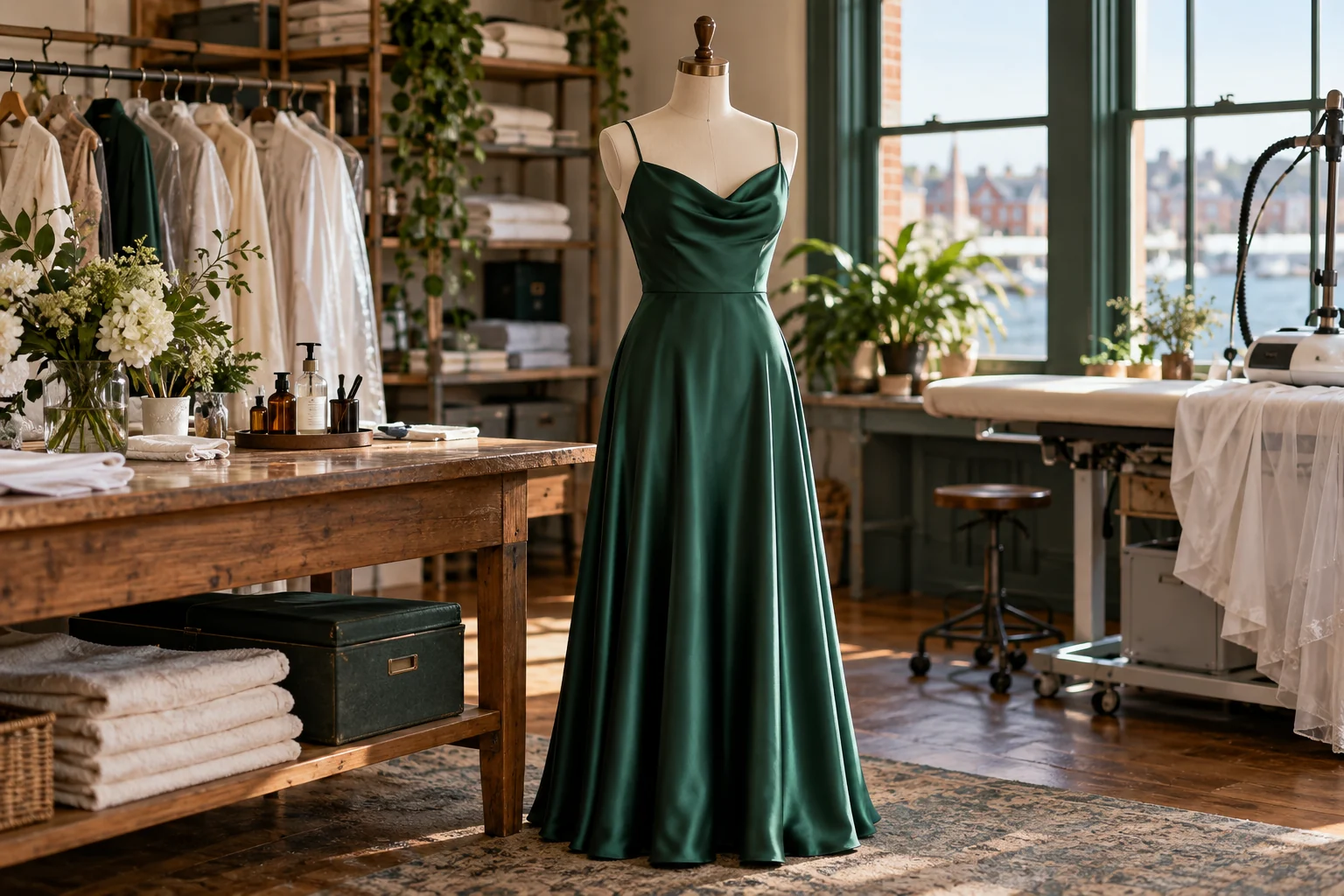 Occasion dress care — process study