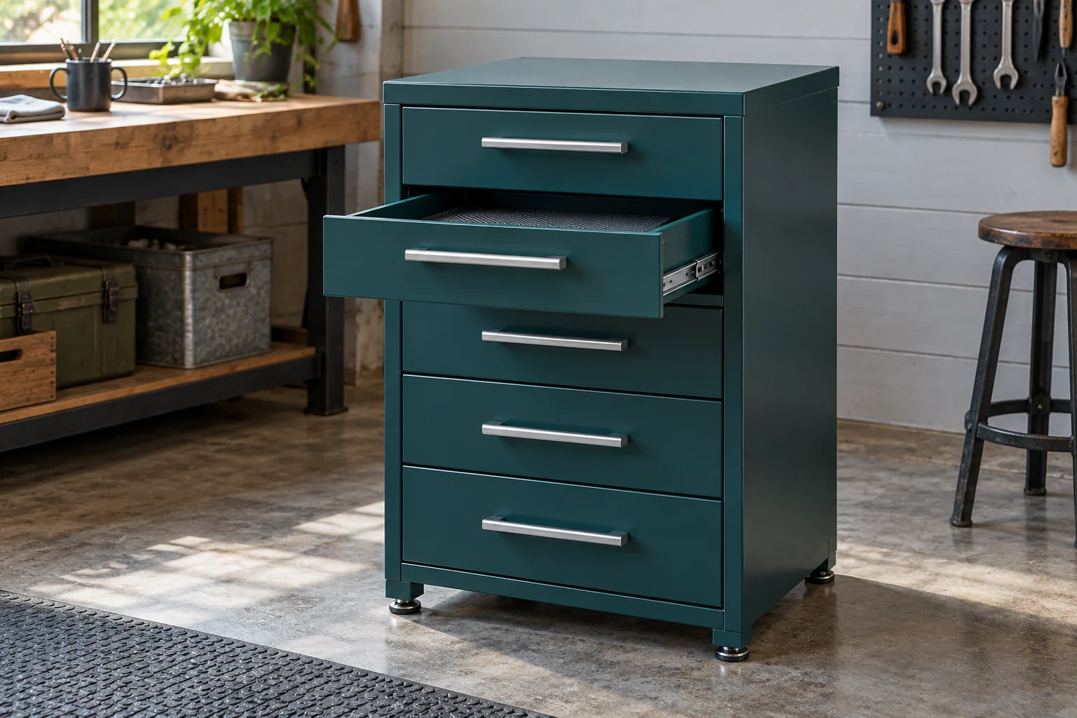 Modular bench drawer unit