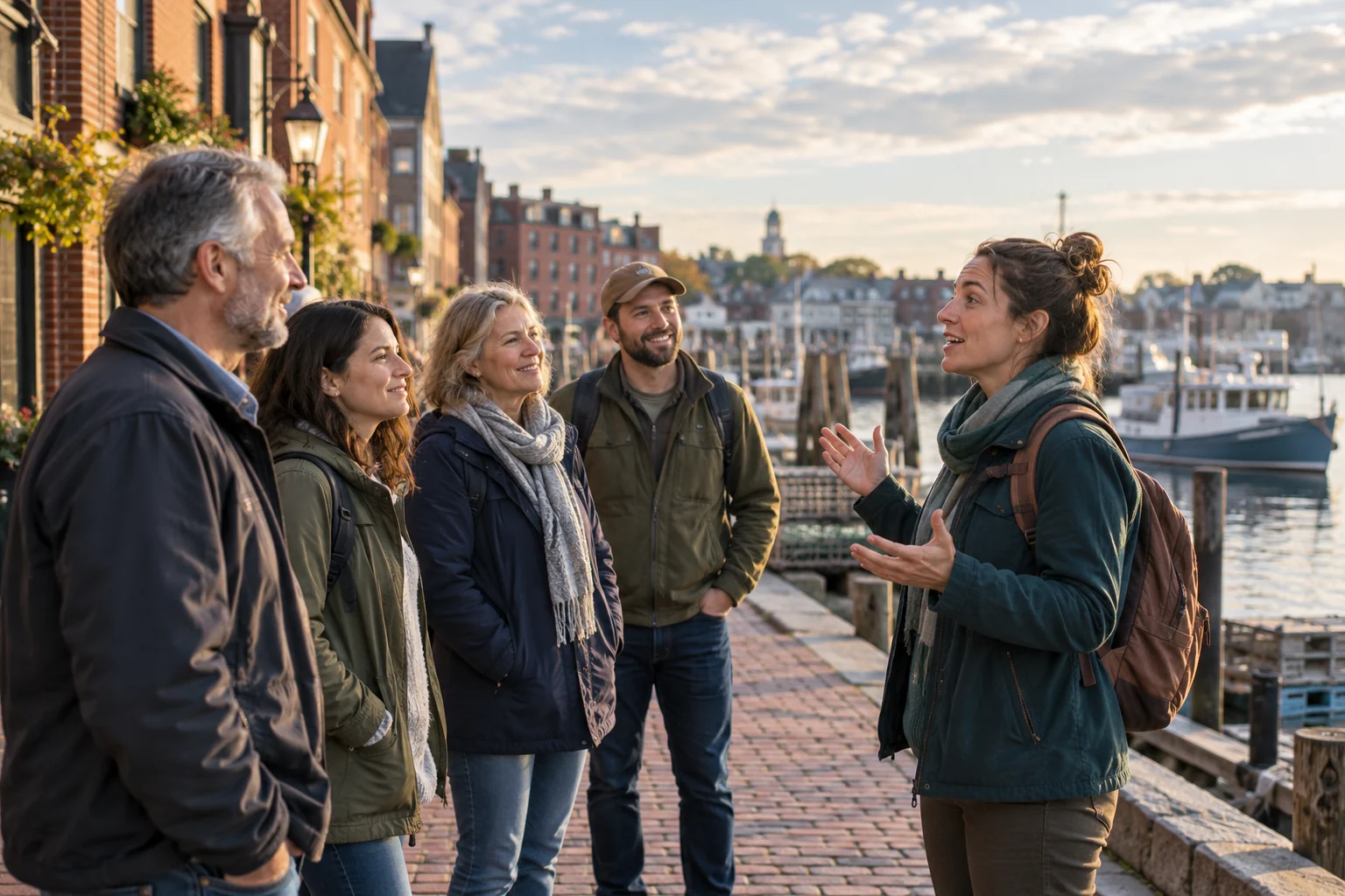Brick & harbor stories