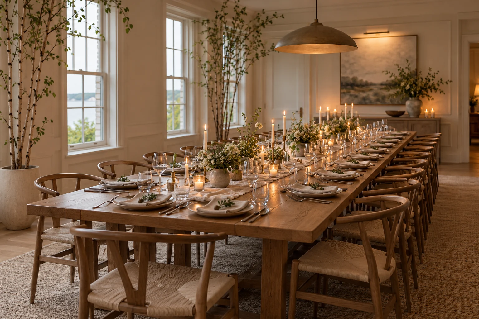 Intimate gathering