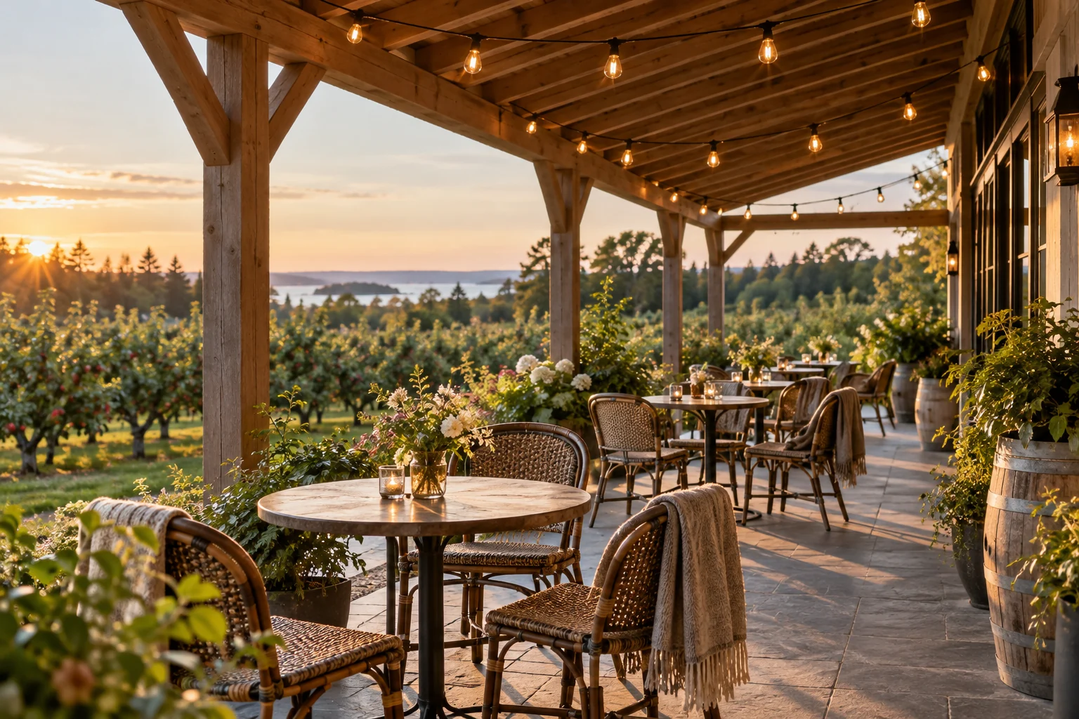 Orchard welcome terrace