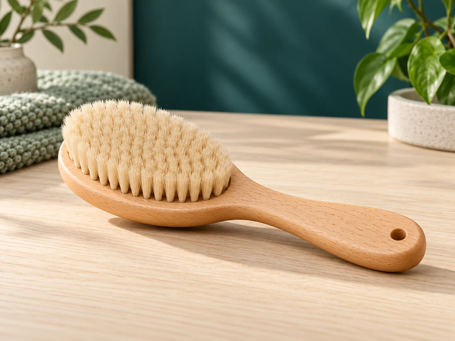 Soft grooming brush