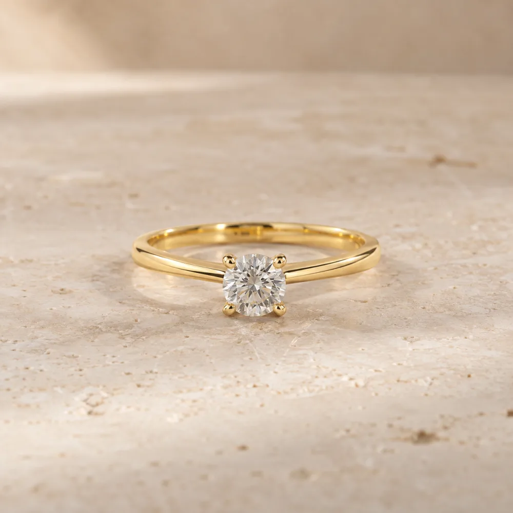 Tek Taş Yüzük (0.30 ct)