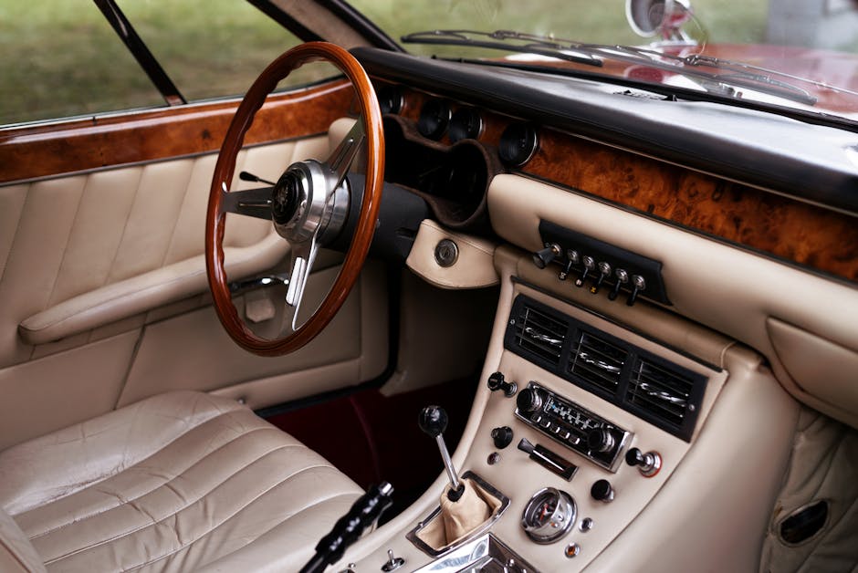 Car interior luxury